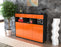 Highboard Tina, Orange Seite (136x108x35cm) - Stil.Zeit Möbel GmbH