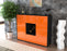Highboard Veronica, Orange Seite (136x108x35cm) - Stil.Zeit Möbel GmbH