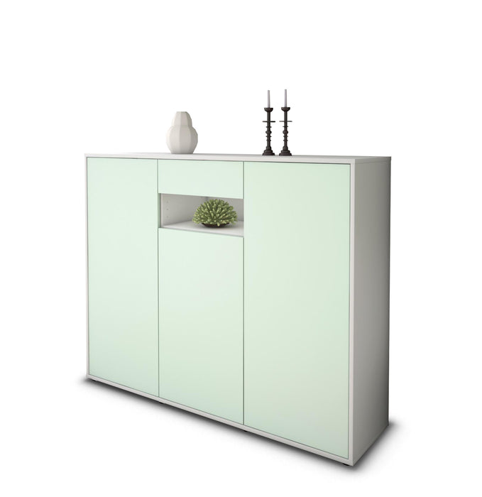 Highboard Madalena, Mint Studio (136x108x35cm) - Stil.Zeit Möbel GmbH