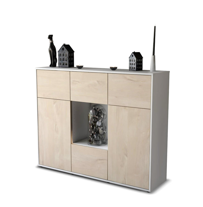 Highboard Milou, Zeder Studio (136x108x35cm) - Stil.Zeit Möbel GmbH