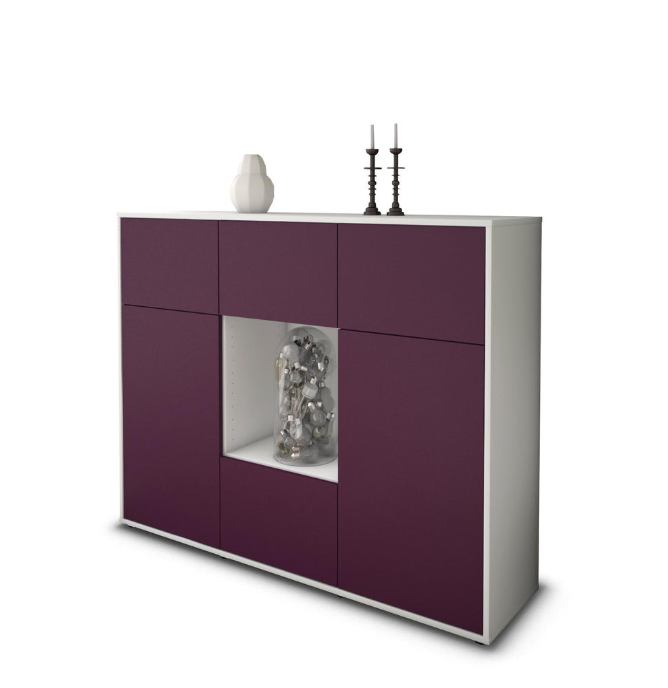 Highboard Milou, Lila Studio (136x108x35cm) - Stil.Zeit Möbel GmbH