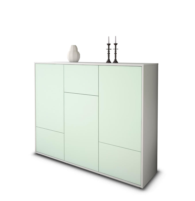 Highboard Mira, Mint Studio (136x108x35cm) - Stil.Zeit Möbel GmbH