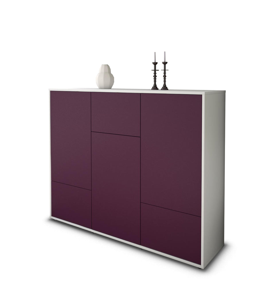 Highboard Mira, Lila Studio (136x108x35cm) - Stil.Zeit Möbel GmbH