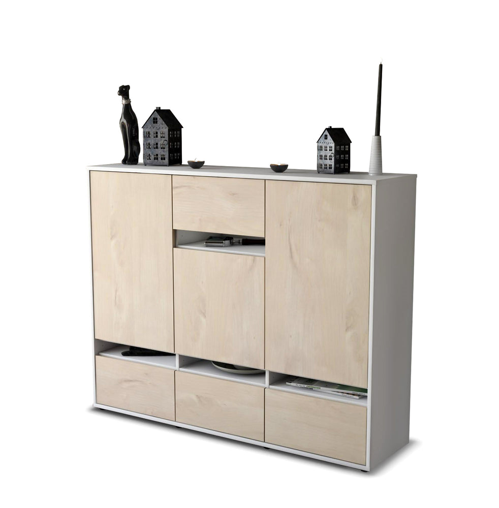 Highboard Mona, Zeder Studio (136x108x35cm) - Stil.Zeit Möbel GmbH