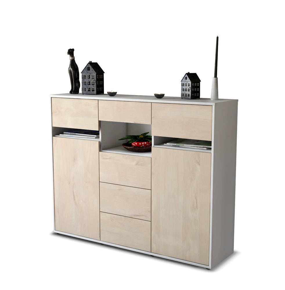 Highboard Nella, Zeder Studio (136x108x35cm) - Stil.Zeit Möbel GmbH