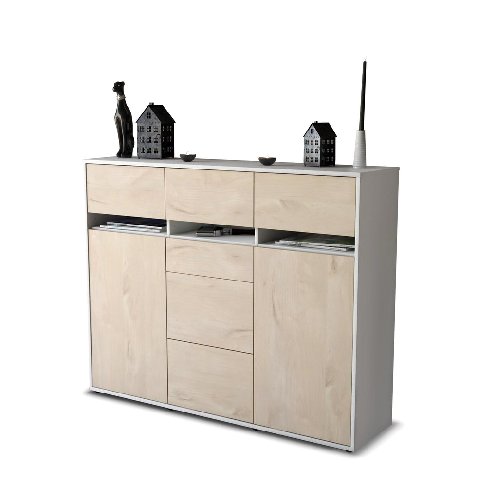 Highboard Nica, Zeder Studio (136x108x35cm) - Stil.Zeit Möbel GmbH