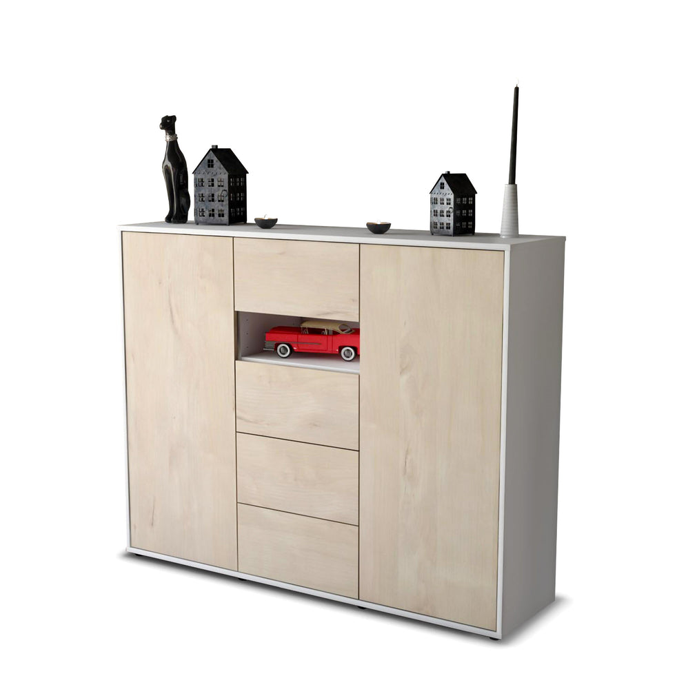 Highboard Noe, Zeder Studio (136x108x35cm) - Stil.Zeit Möbel GmbH