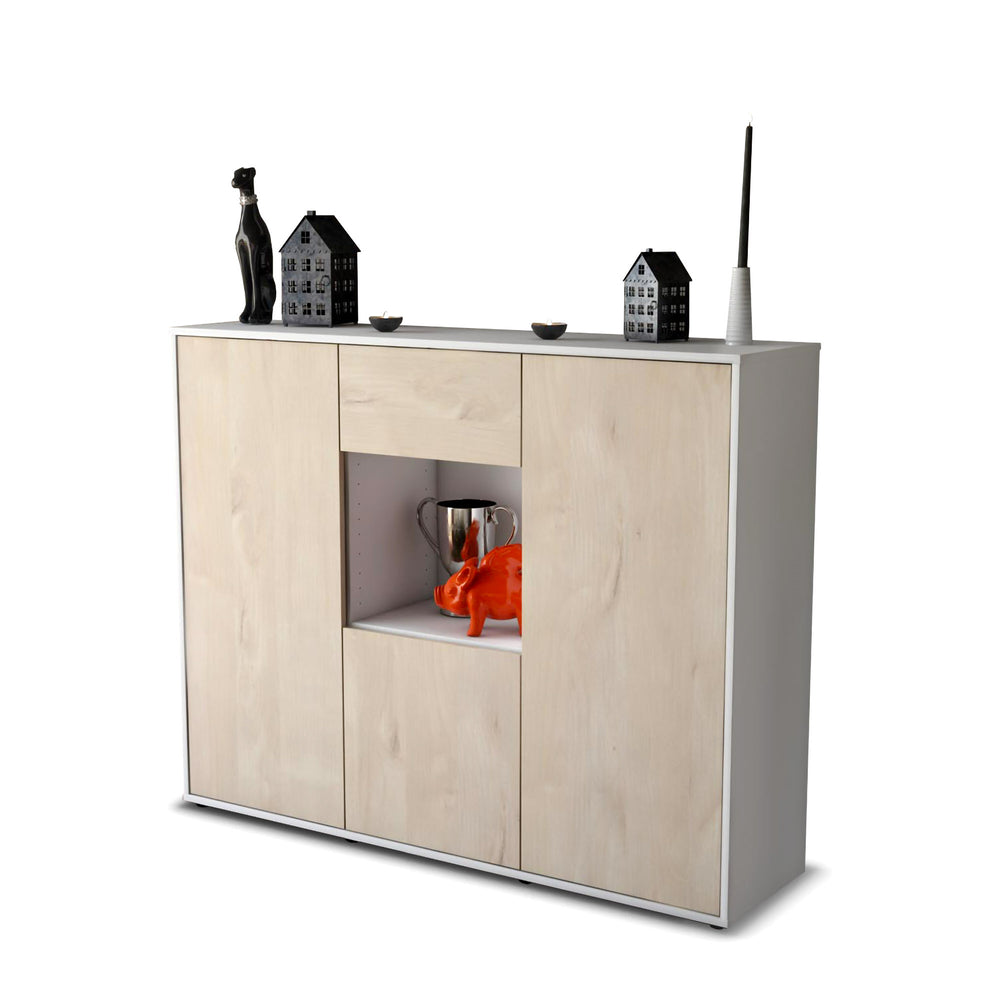 Highboard Nuria, Zeder Studio (136x108x35cm) - Stil.Zeit Möbel GmbH