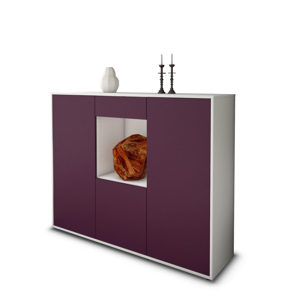 Highboard Peppina, Lila Studio (136x108x35cm) - Stil.Zeit Möbel GmbH