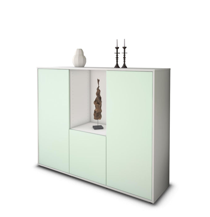 Highboard Pia, Mint Studio (136x108x35cm) - Stil.Zeit Möbel GmbH