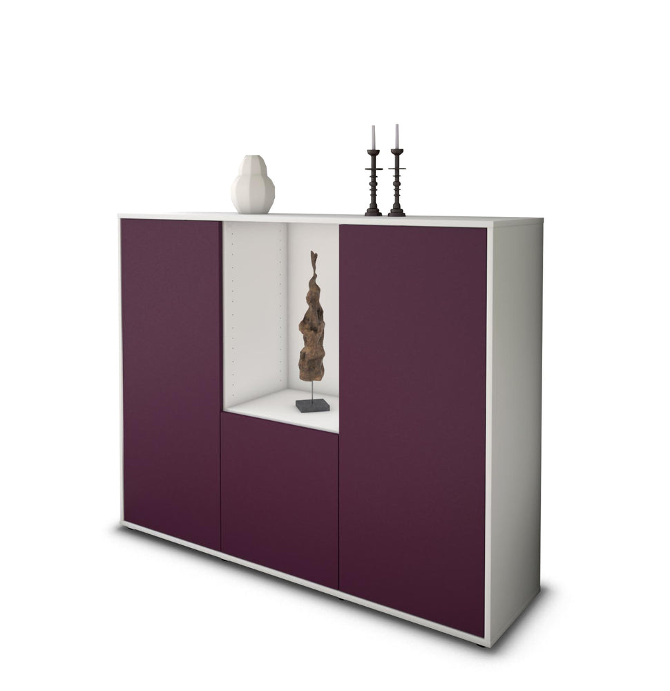 Highboard Pia, Lila Studio (136x108x35cm) - Stil.Zeit Möbel GmbH