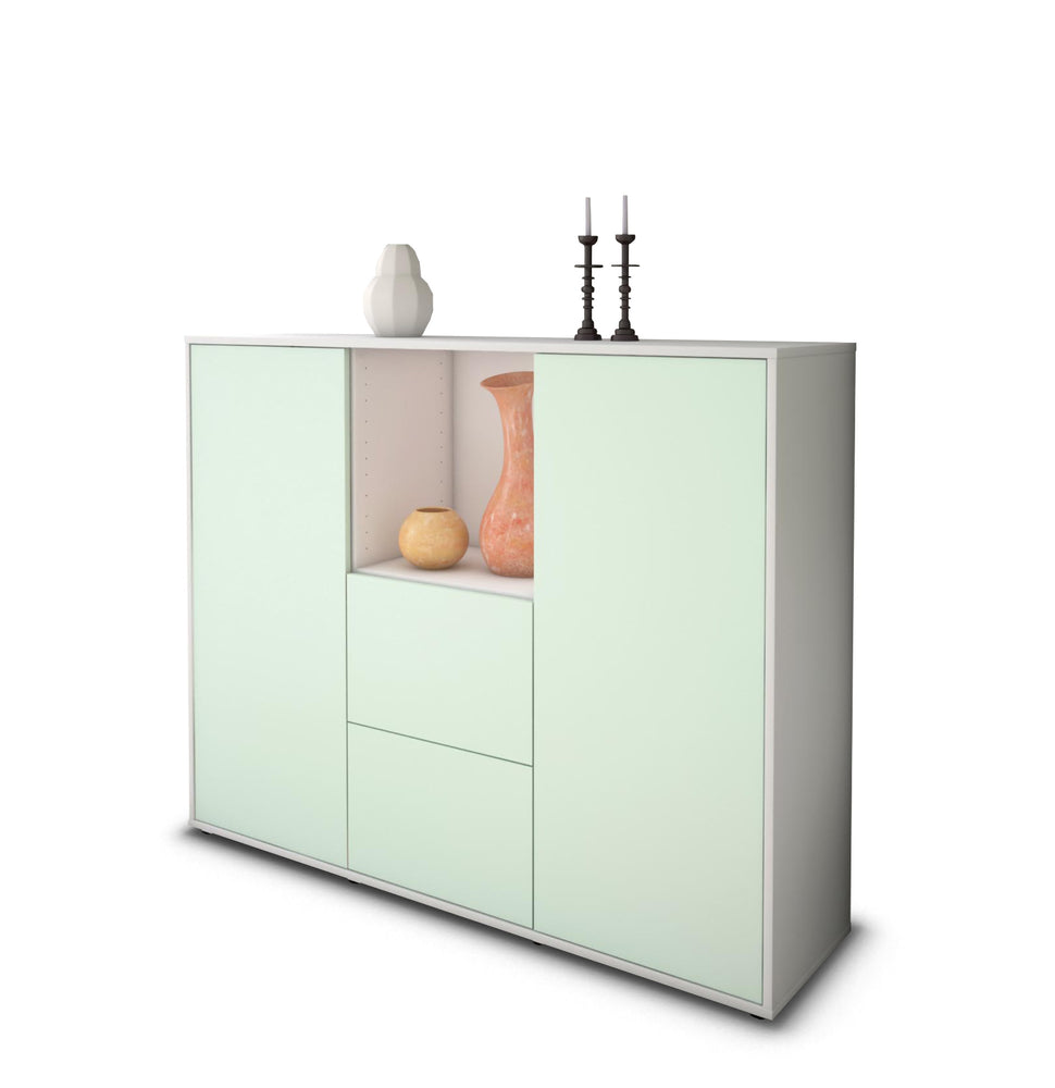 Highboard Rabea, Mint Studio (136x108x35cm) - Stil.Zeit Möbel GmbH