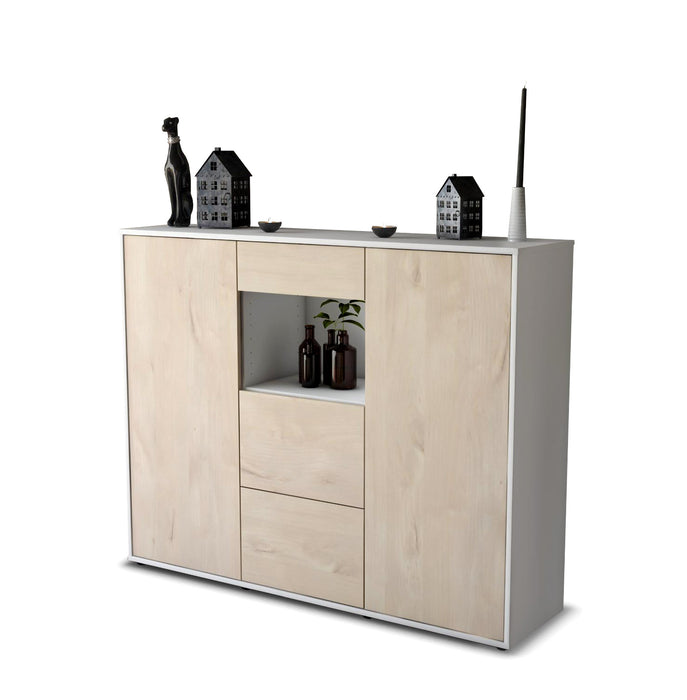 Highboard Rachelle, Zeder Studio (136x108x35cm) - Stil.Zeit Möbel GmbH