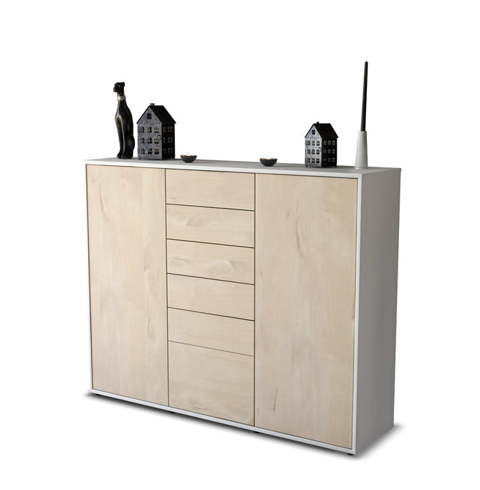 Highboard Ramona, Zeder Studio (136x108x35cm) - Stil.Zeit Möbel GmbH