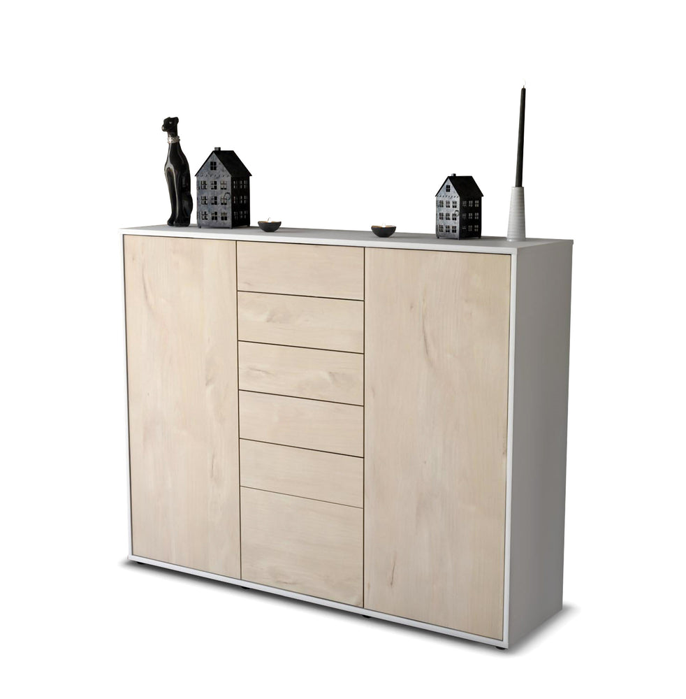 Highboard Ramona, Zeder Studio (136x108x35cm) - Stil.Zeit Möbel GmbH