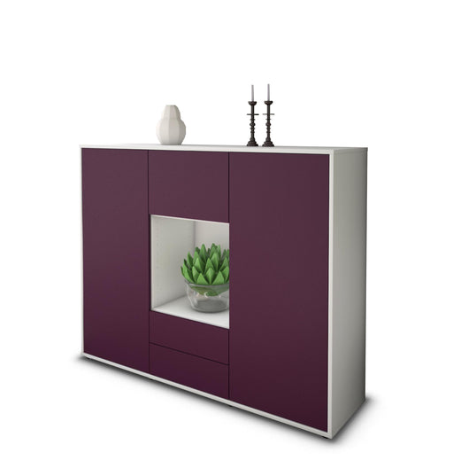 Highboard Rella, Lila Studio (136x108x35cm) - Stil.Zeit Möbel GmbH