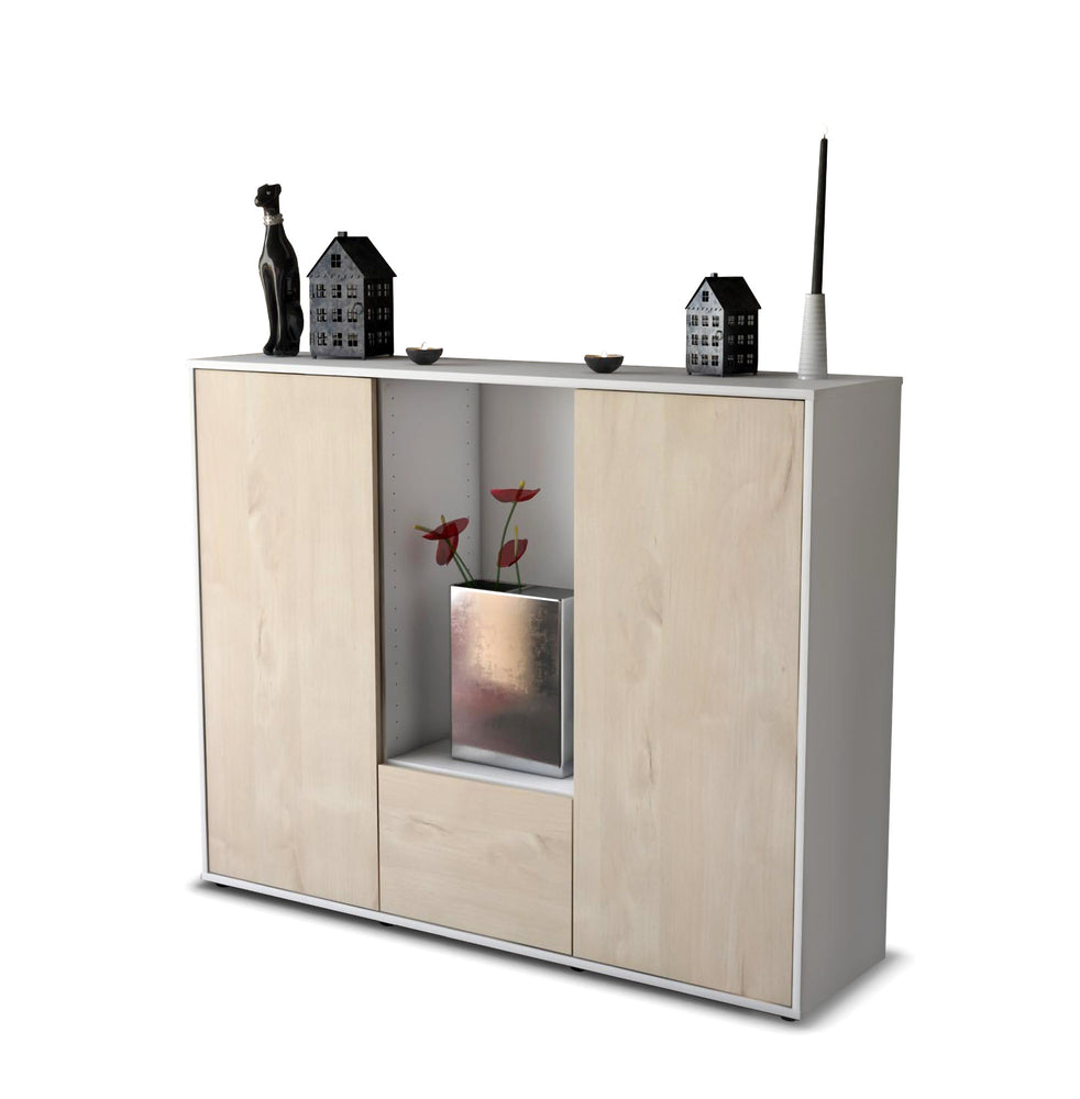 Highboard Renata, Zeder Studio (136x108x35cm) - Stil.Zeit Möbel GmbH