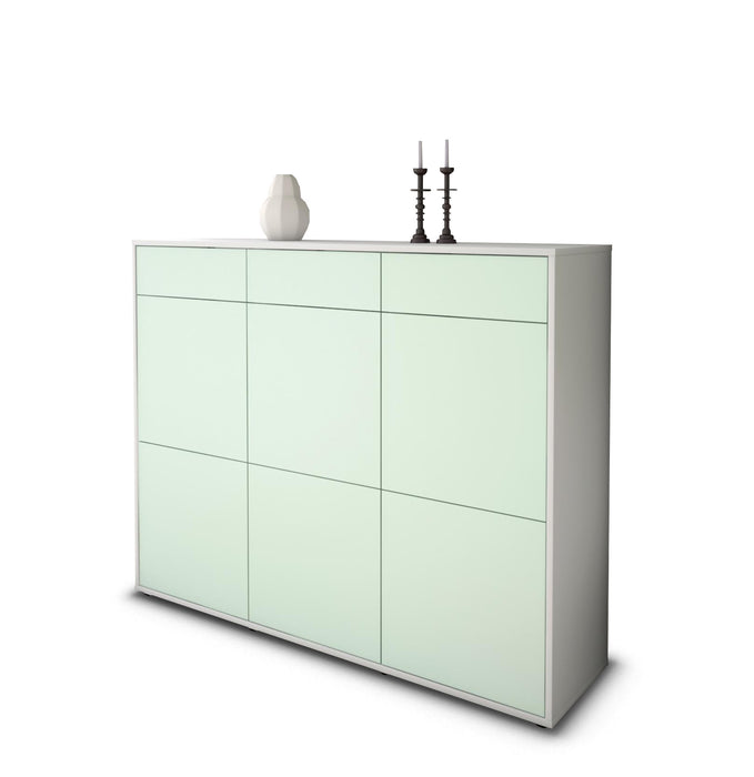 Highboard Santina, Mint Studio (136x108x35cm) - Stil.Zeit Möbel GmbH