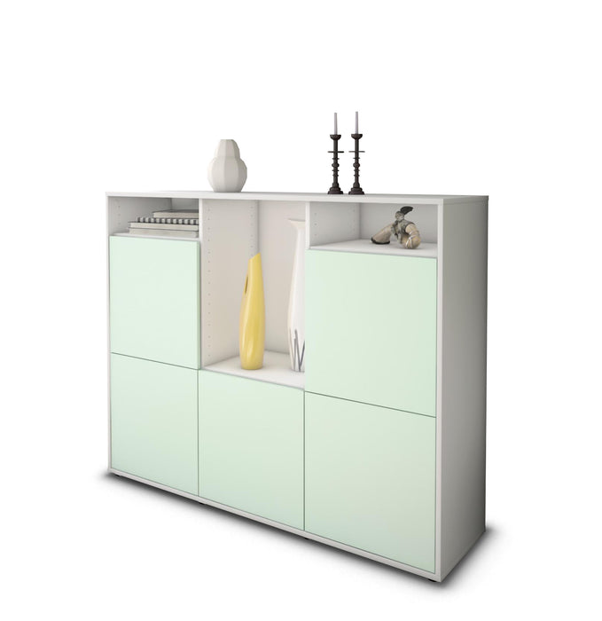 Highboard Sarina, Mint Studio (136x108x35cm) - Stil.Zeit Möbel GmbH