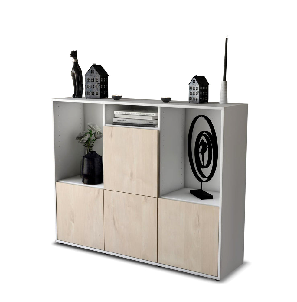 Highboard Saskia, Zeder Studio (136x108x35cm) - Stil.Zeit Möbel GmbH