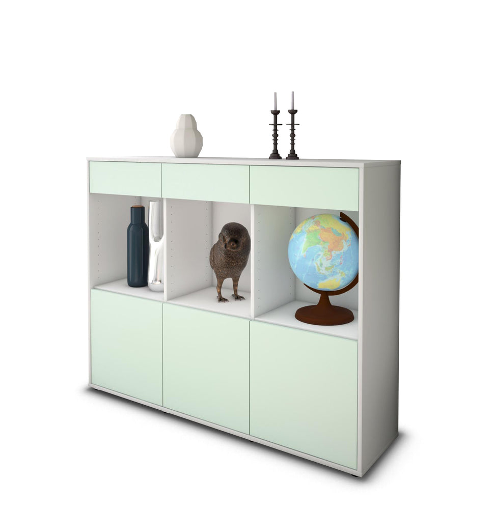 Highboard Selina, Mint Studio (136x108x35cm) - Stil.Zeit Möbel GmbH