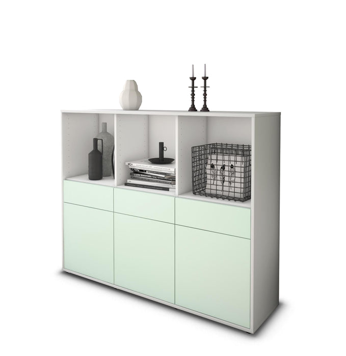 Highboard Selma, Mint Studio (136x108x35cm) - Stil.Zeit Möbel GmbH