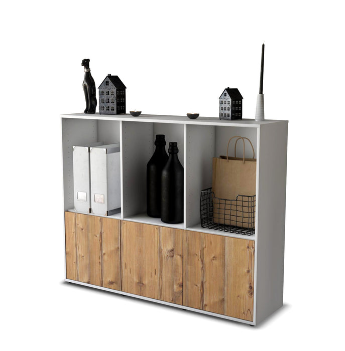 Highboard Seraphine, Pinie Studio (136x108x35cm) - Stil.Zeit Möbel GmbH