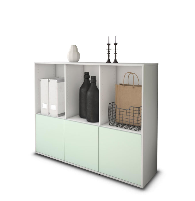 Highboard Seraphine, Mint Studio (136x108x35cm) - Stil.Zeit Möbel GmbH