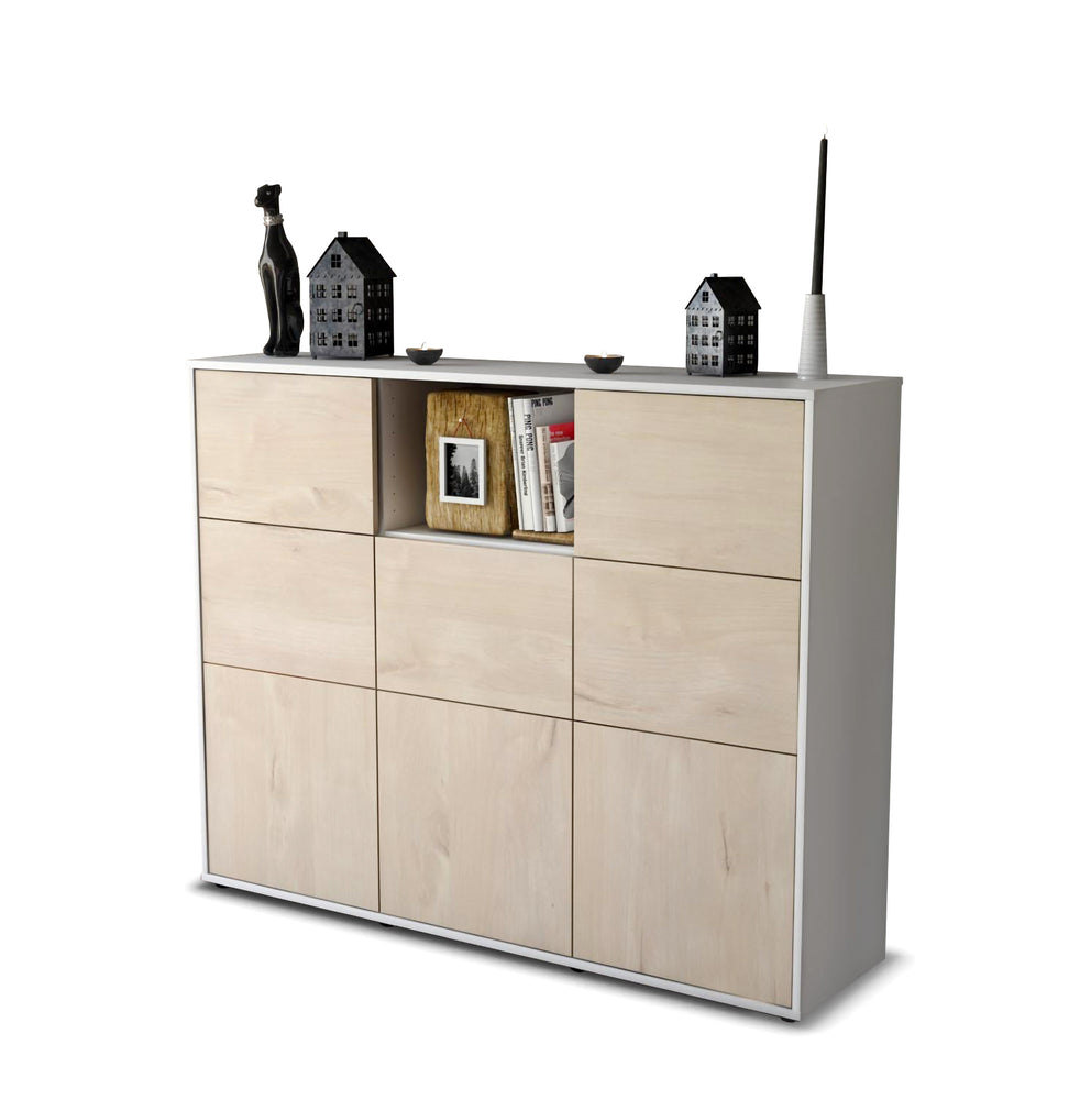 Highboard Simona, Zeder Studio (136x108x35cm) - Stil.Zeit Möbel GmbH