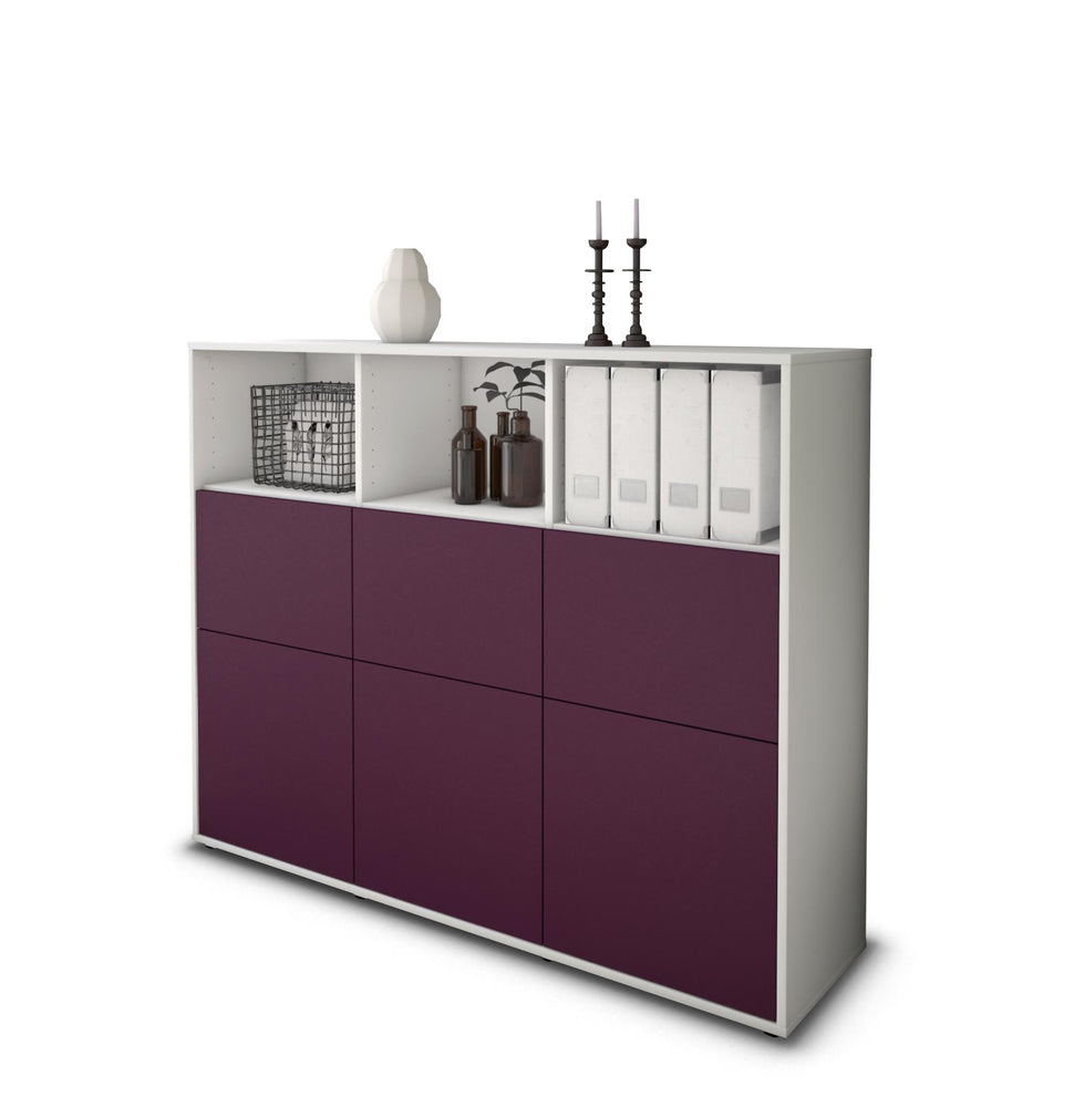 Highboard Sina, Lila Studio (136x108x35cm) - Stil.Zeit Möbel GmbH