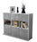 Highboard Sira, Beton Studio (136x108x35cm) - Stil.Zeit Möbel GmbH