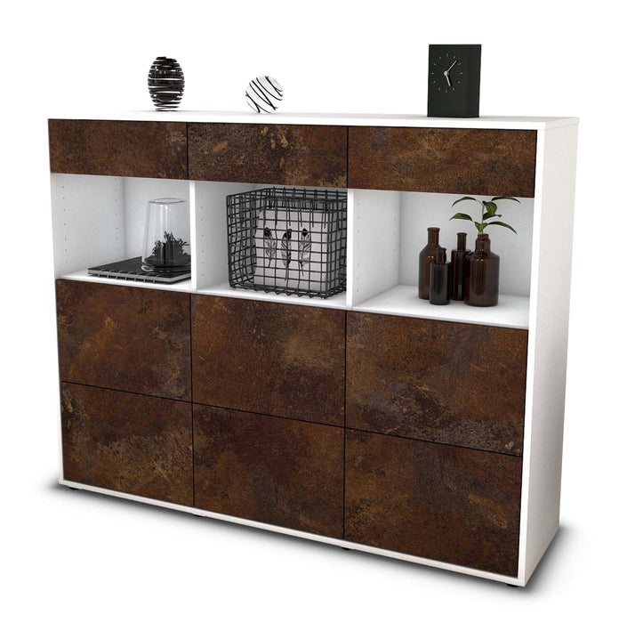 Highboard Stella, Rost Studio (136x108x35cm) - Stil.Zeit Möbel GmbH