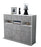 Highboard Teresa, Beton Studio (136x108x35cm) - Stil.Zeit Möbel GmbH