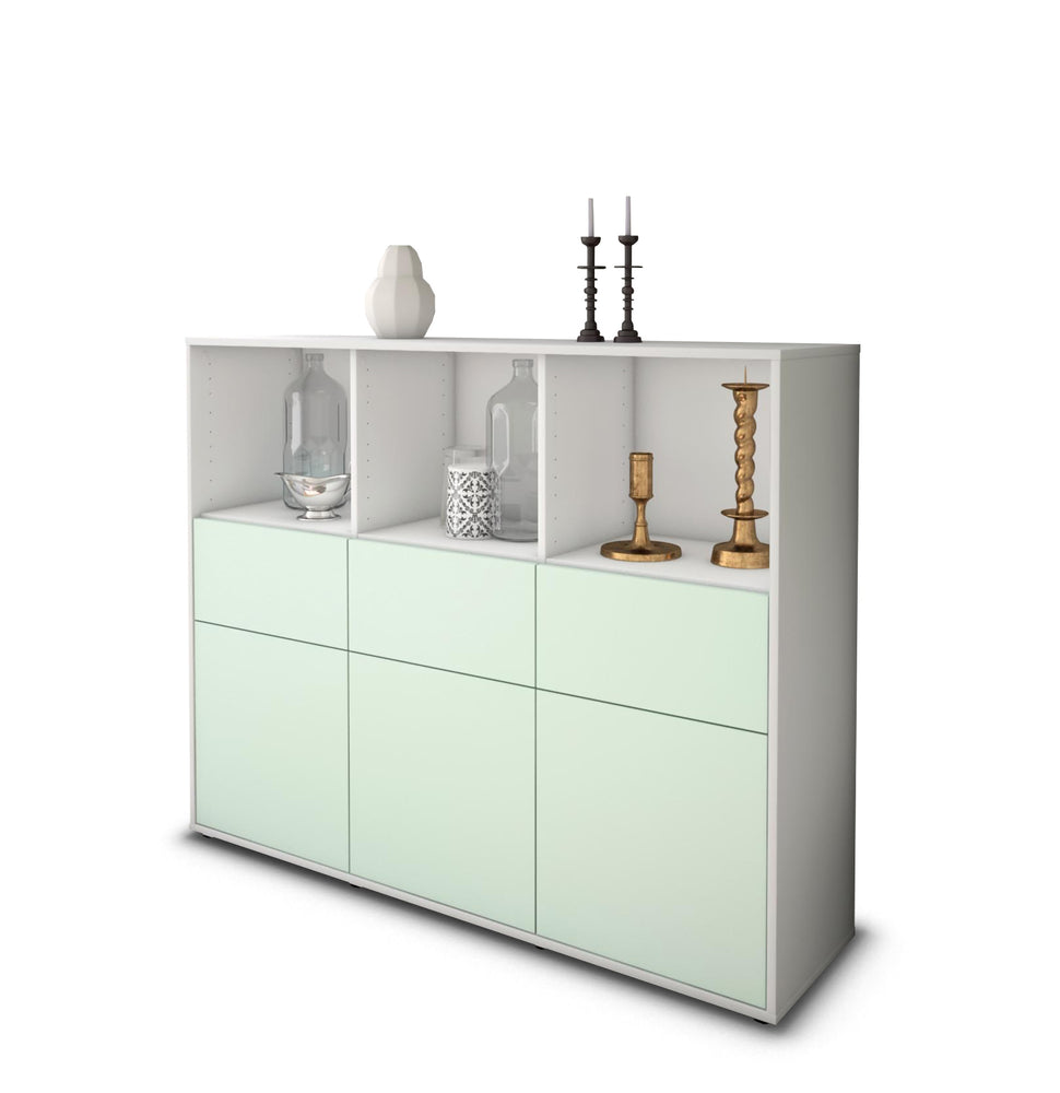 Highboard Theresia, Mint Studio (136x108x35cm) - Stil.Zeit Möbel GmbH