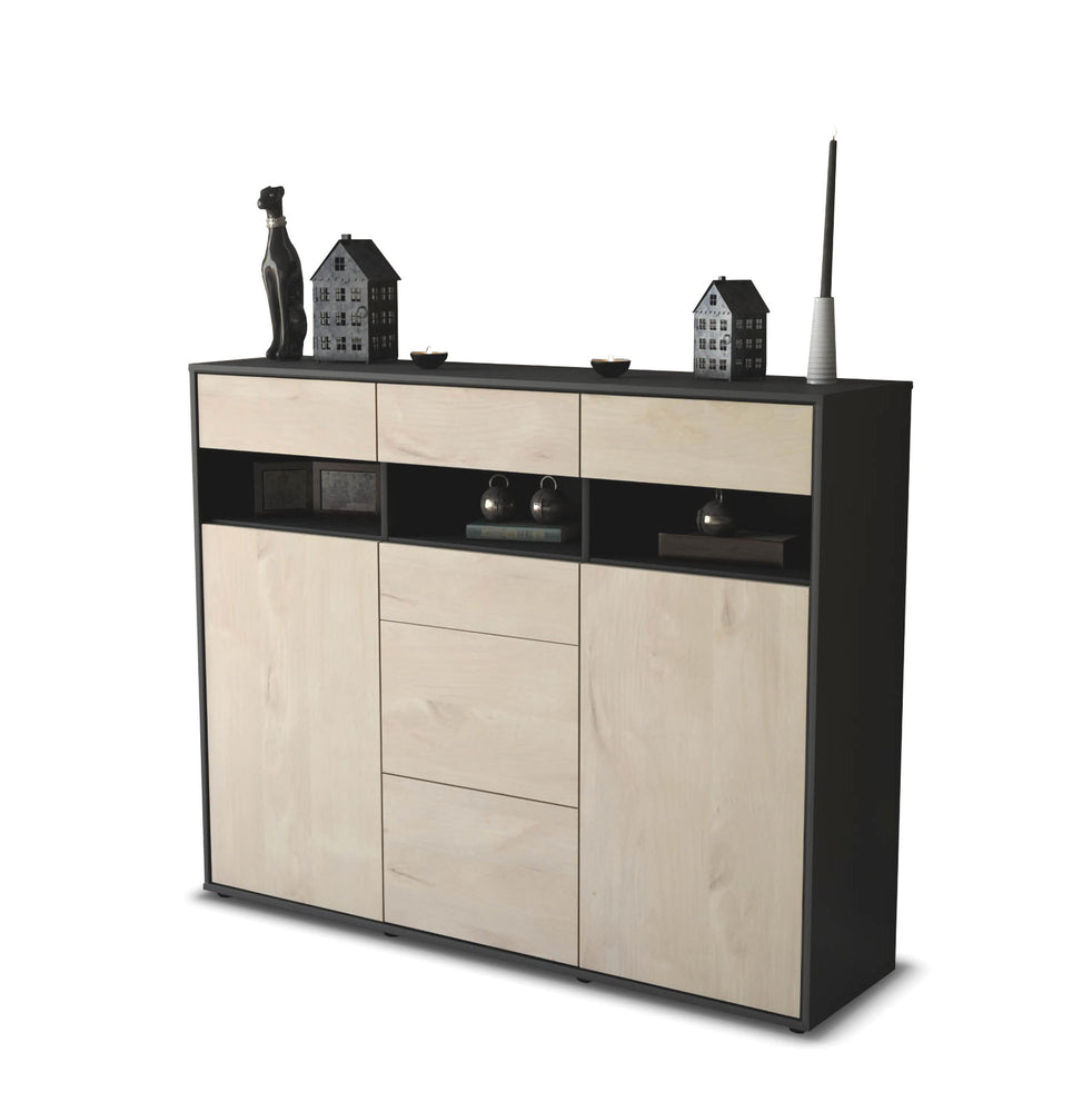 Highboard Ylenia, Zeder Studio (136x108x35cm) - Stil.Zeit Möbel GmbH