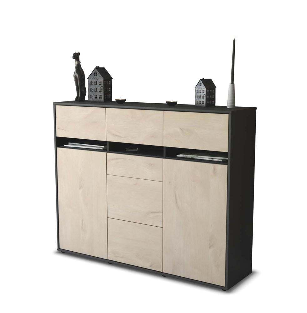 Highboard Nica, Zeder Studio (136x108x35cm) - Stil.Zeit Möbel GmbH