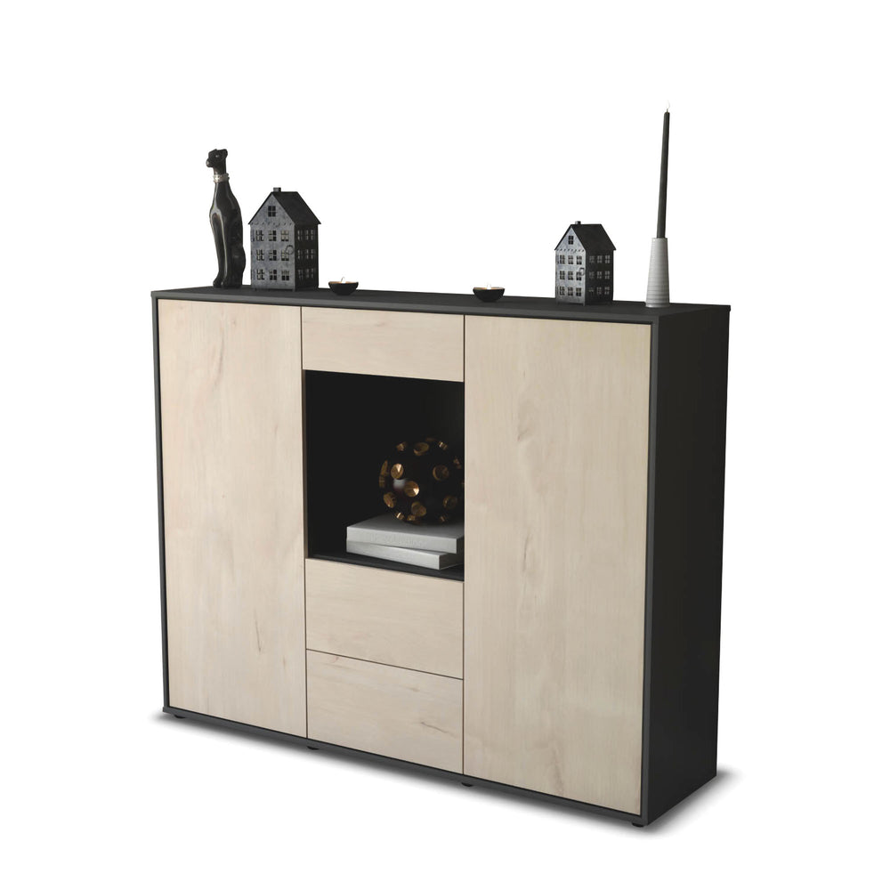 Highboard Ortensia, Zeder Studio (136x108x35cm) - Stil.Zeit Möbel GmbH