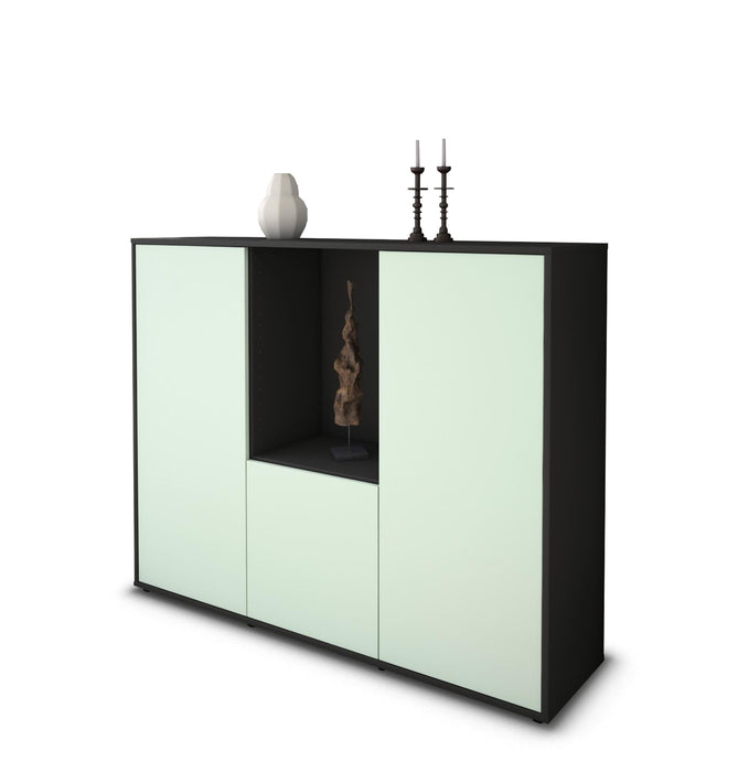 Highboard Pia, Mint Studio (136x108x35cm) - Stil.Zeit Möbel GmbH