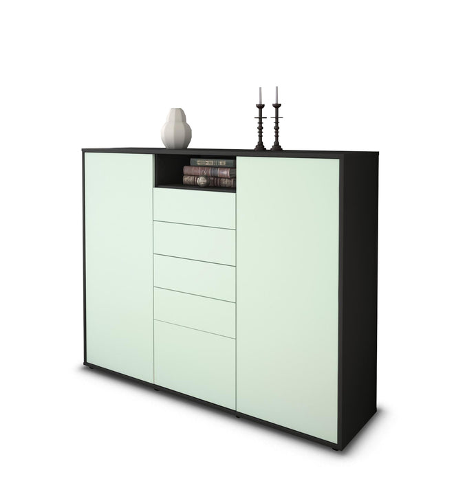 Highboard Ravena, Mint Studio (136x108x35cm) - Stil.Zeit Möbel GmbH