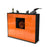 Highboard Serafina, Orange Studio (136x108x35cm) - Stil.Zeit Möbel GmbH