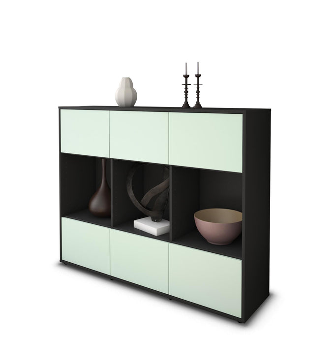 Highboard Suna, Mint Studio (136x108x35cm) - Stil.Zeit Möbel GmbH