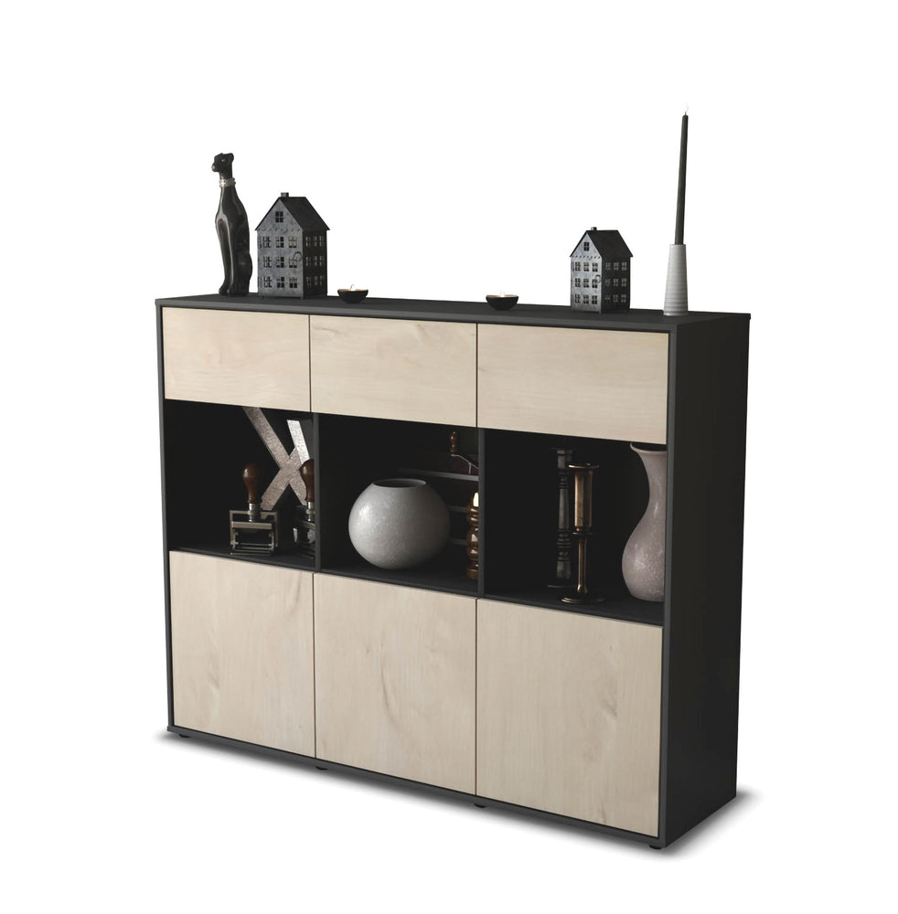 Highboard Tessa, Zeder Studio (136x108x35cm) - Stil.Zeit Möbel GmbH