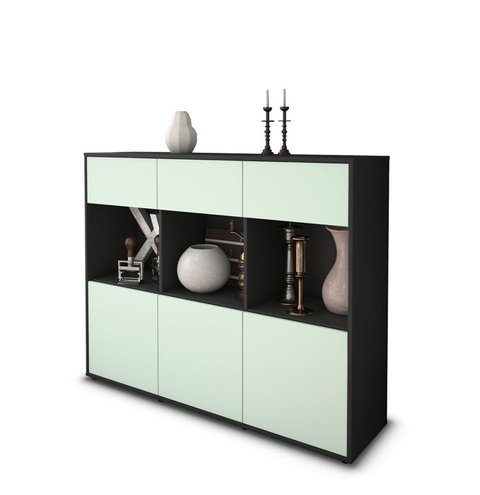 Highboard Tessa, Mint Studio (136x108x35cm) - Stil.Zeit Möbel GmbH