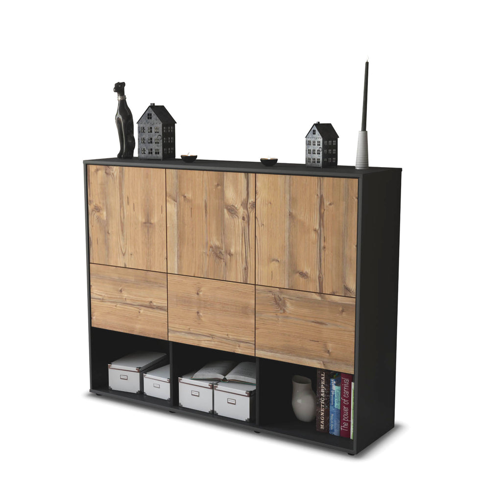 Highboard Zaccaria, Pinie Studio (136x108x35cm) - Stil.Zeit Möbel GmbH