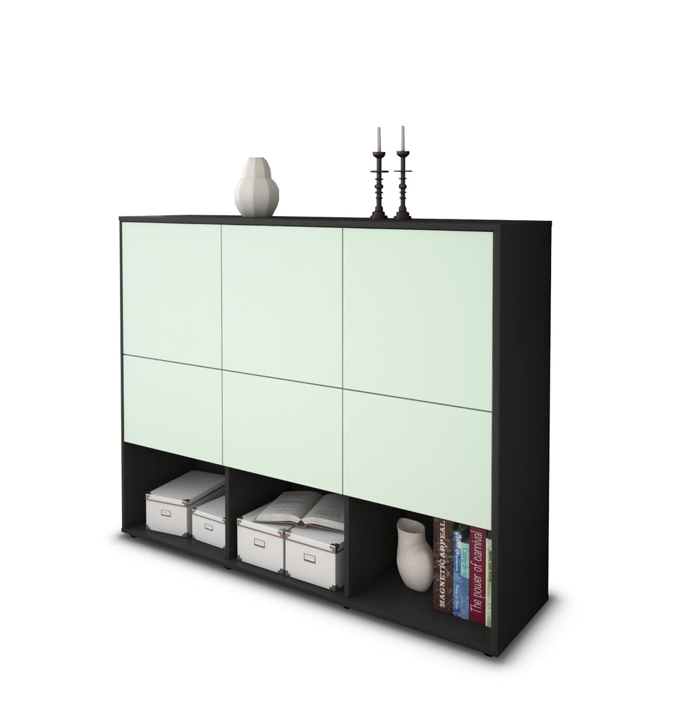 Highboard Zaccaria, Mint Studio (136x108x35cm) - Stil.Zeit Möbel GmbH