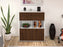 Highboard Ina, Walnuss Front (92x108x35cm) - Stil.Zeit Möbel GmbH