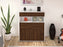 Highboard Karolin, Walnuss Front (92x108x35cm) - Stil.Zeit Möbel GmbH