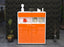 Highboard Karolin, Orange Front (92x108x35cm) - Stil.Zeit Möbel GmbH
