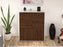 Highboard Katia, Walnuss Front (92x108x35cm) - Stil.Zeit Möbel GmbH