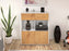 Highboard Ketty, Eiche Front (92x108x35cm) - Stil.Zeit Möbel GmbH